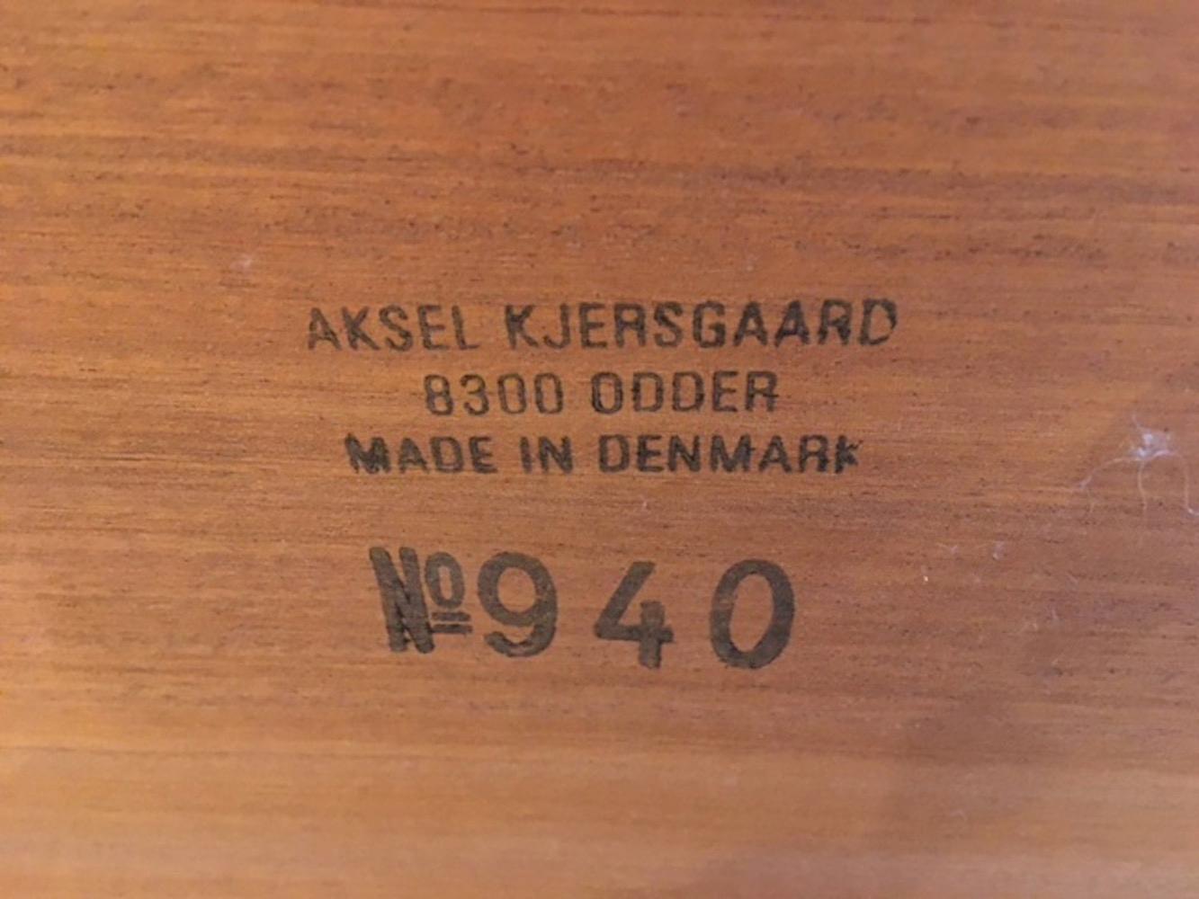 German Vintage Media Cart or Serving Bar Cart by Aksel Kjersgaard, Denmark, 1970s For Sale