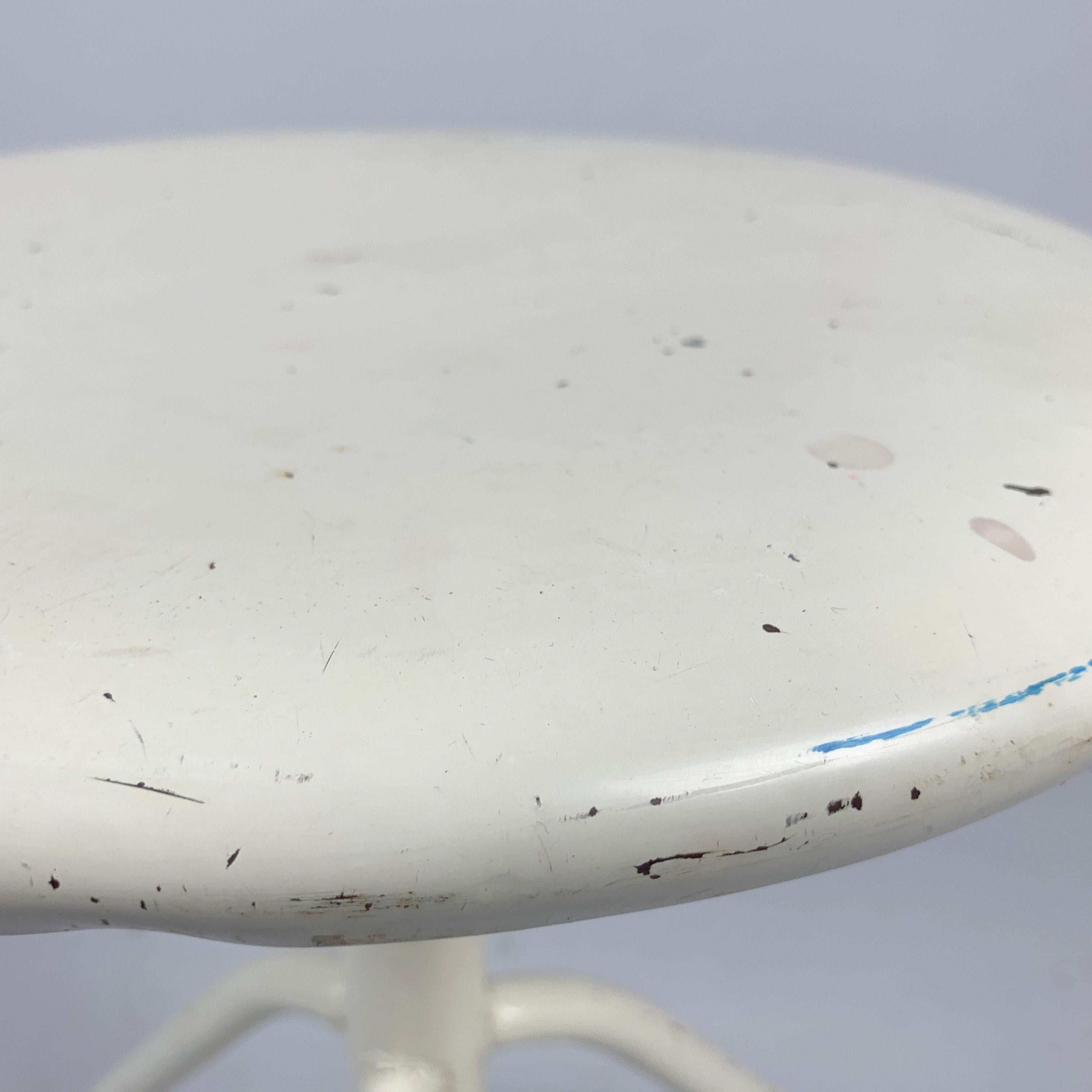 Taburete ajustable médico vintage, años 50 Checo en venta