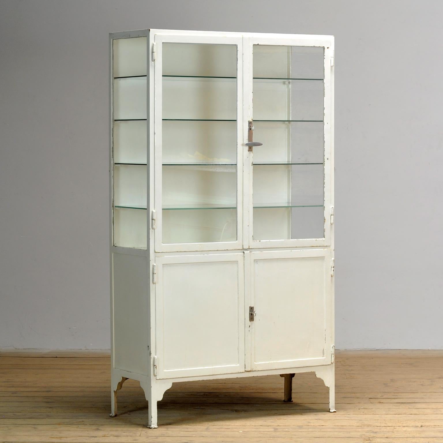 Industrial Vintage Medical Cabinet, 1930’s For Sale