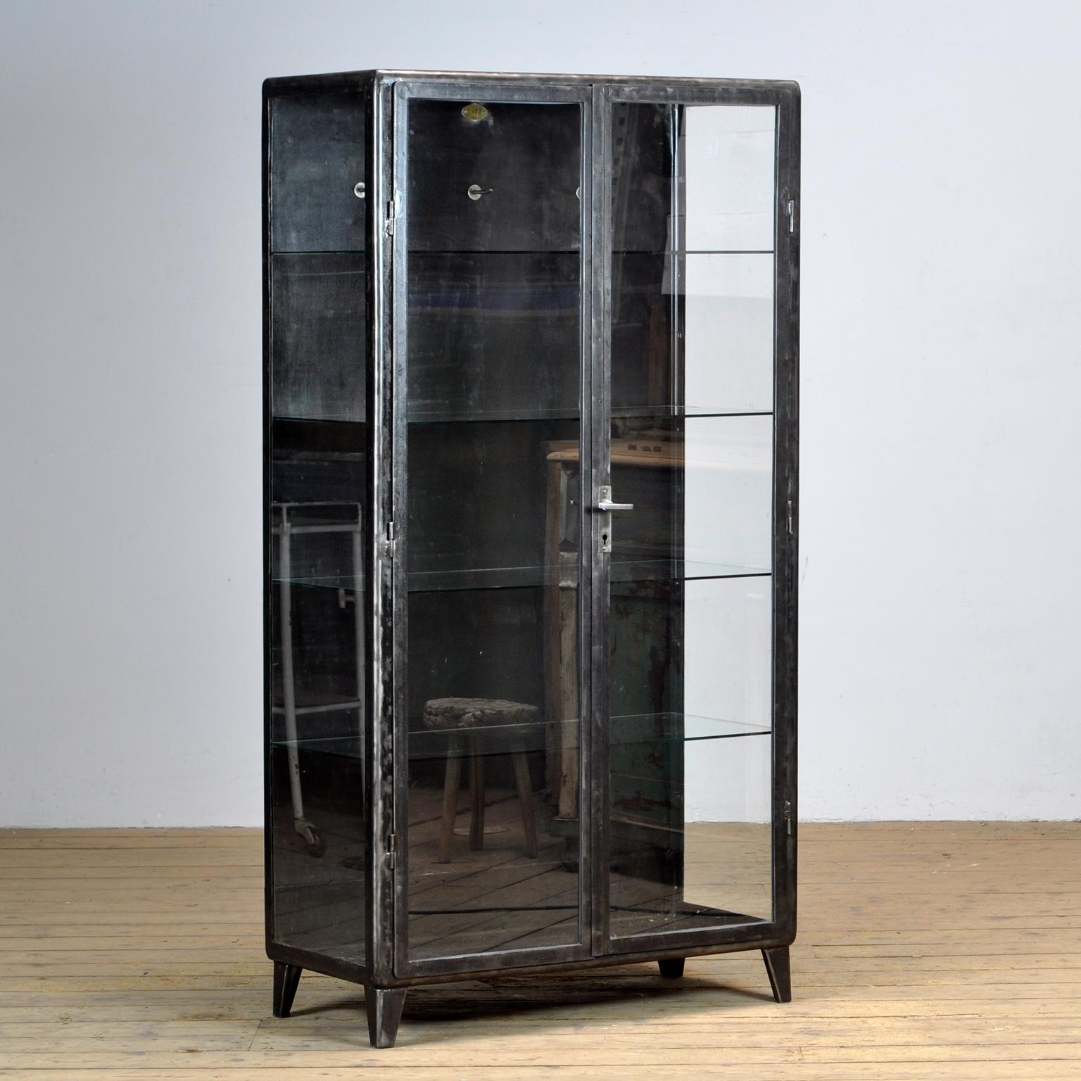 Industrial Vintage Medical Cabinet, 1960’s For Sale