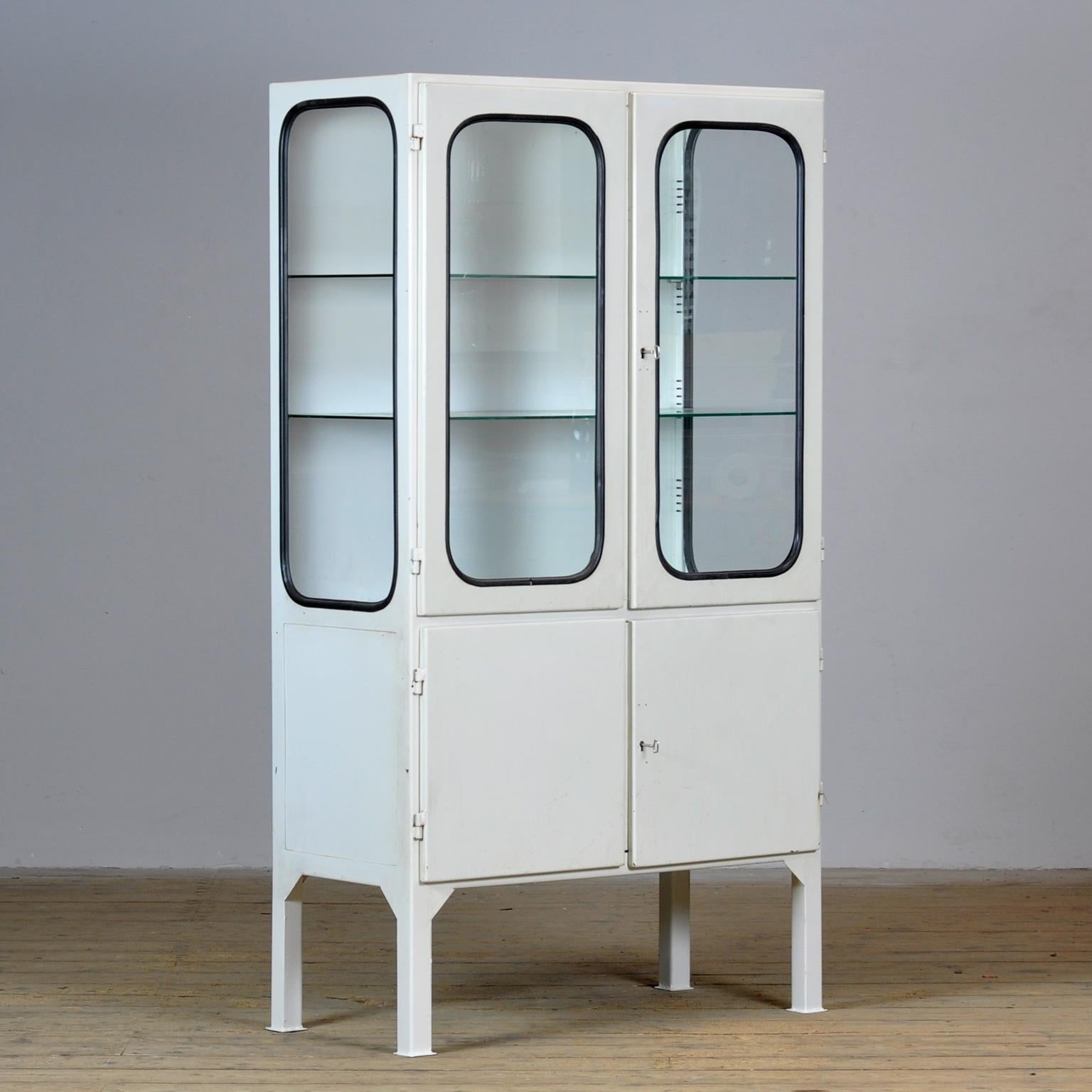 Industrial Vintage Medical Cabinet, 1970’s For Sale