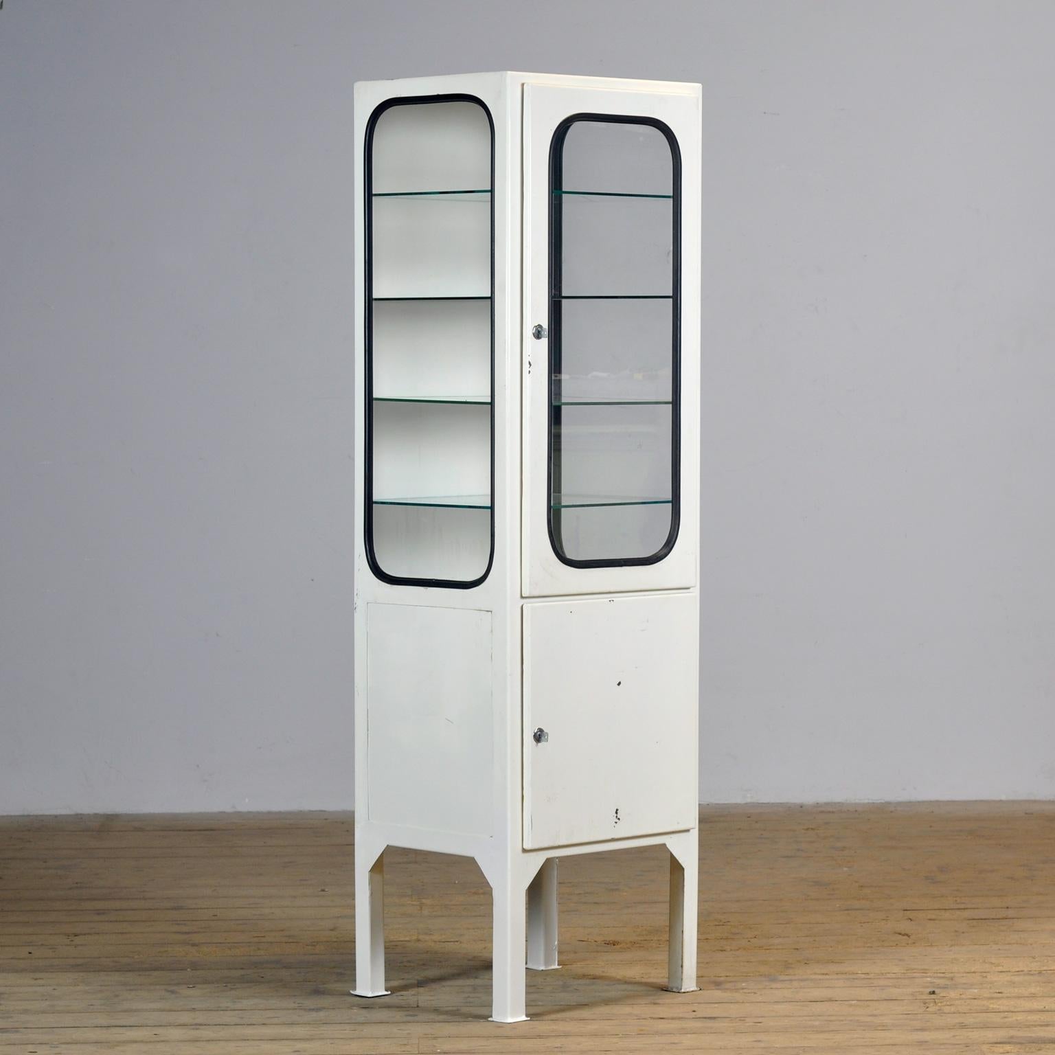 Industrial Vintage medical cabinet, 1970’s For Sale