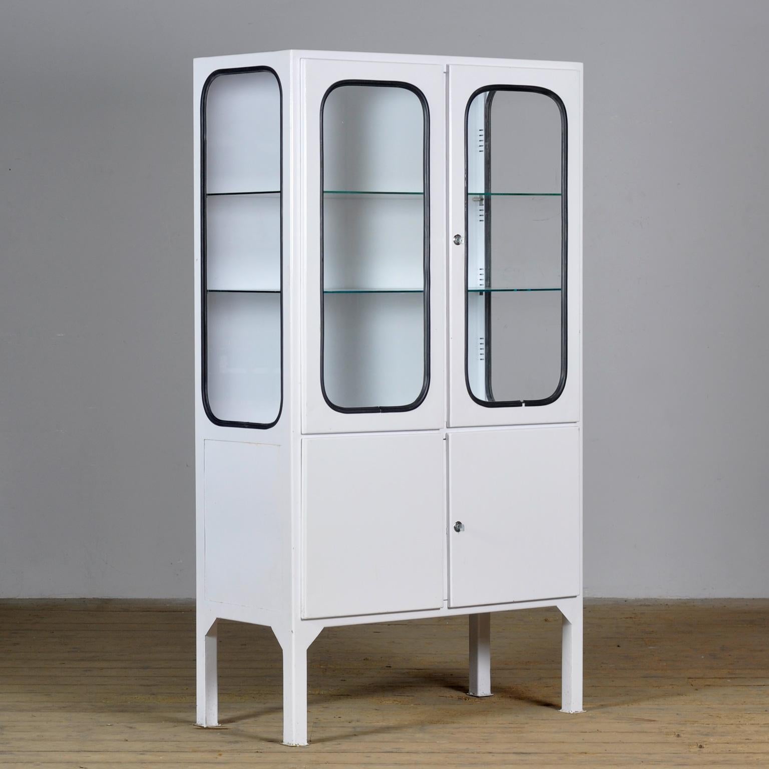 Industrial Vintage Medical Cabinet, 1970’s For Sale
