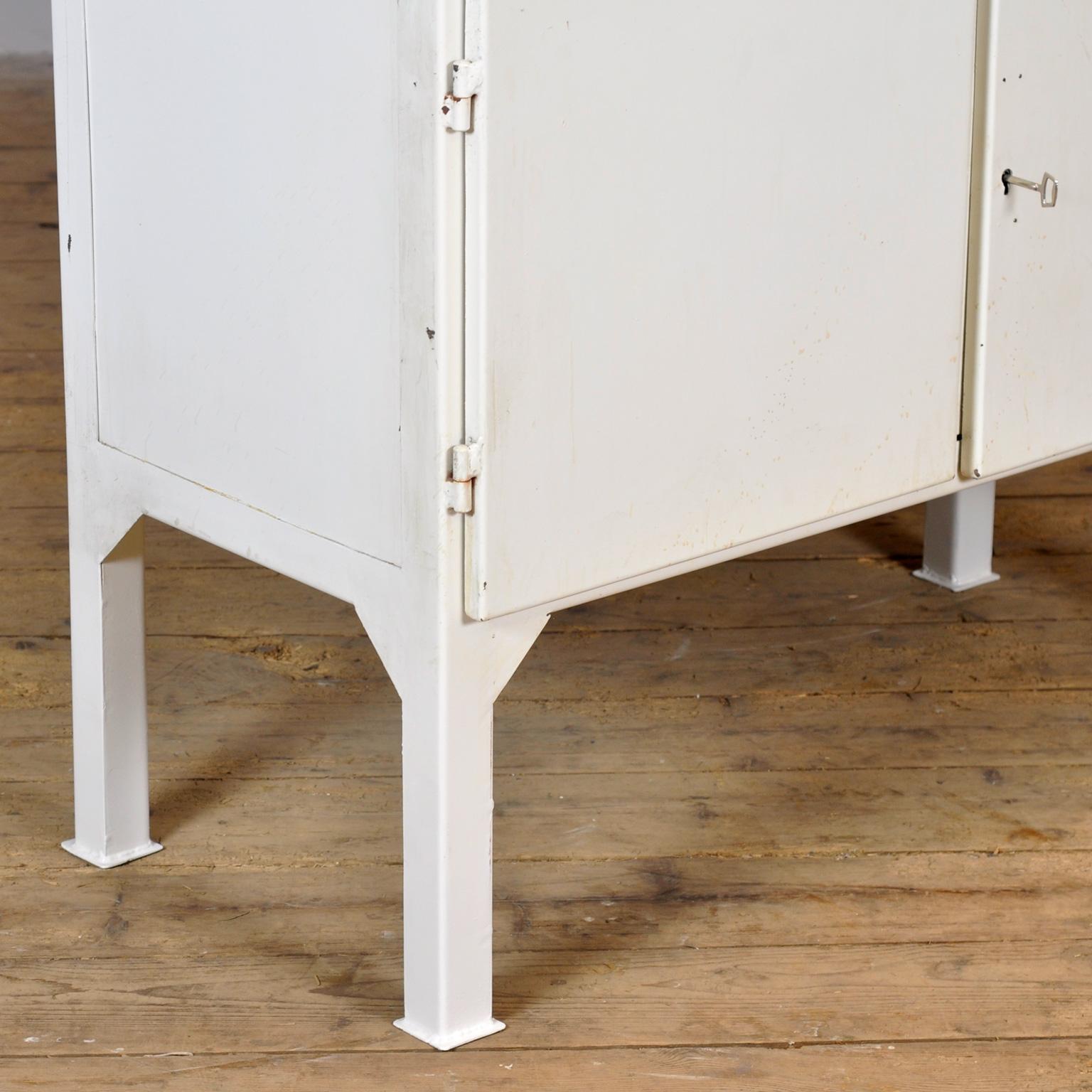 Glass Vintage Medical Cabinet, 1970’s For Sale