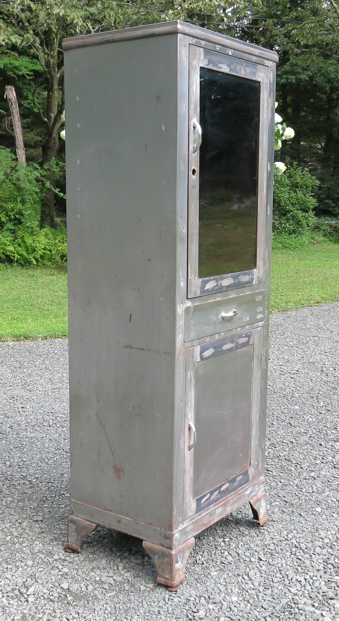 distressed medicine cabinet