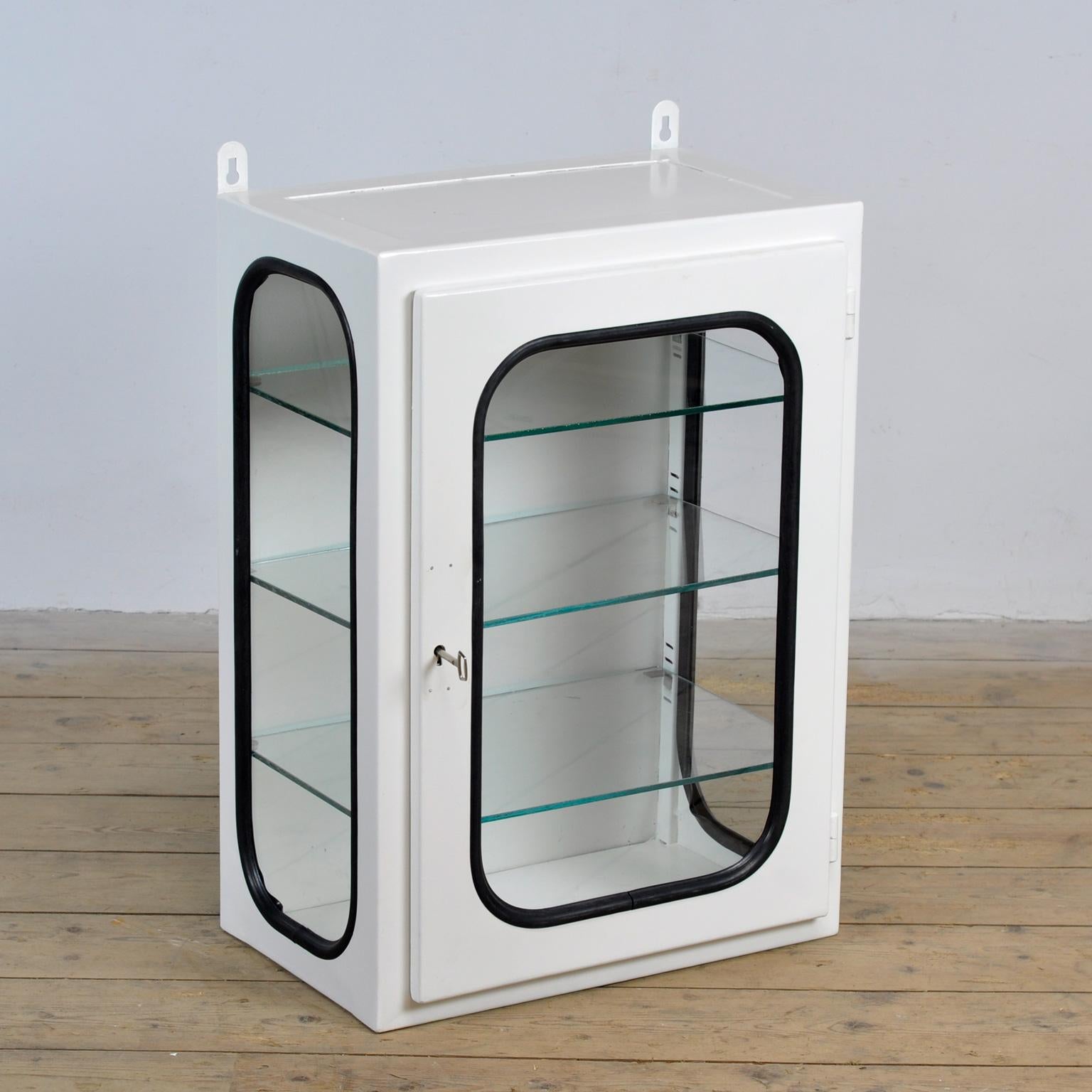 Industrial Vintage medical cabinet, wall unit, 1970’s For Sale