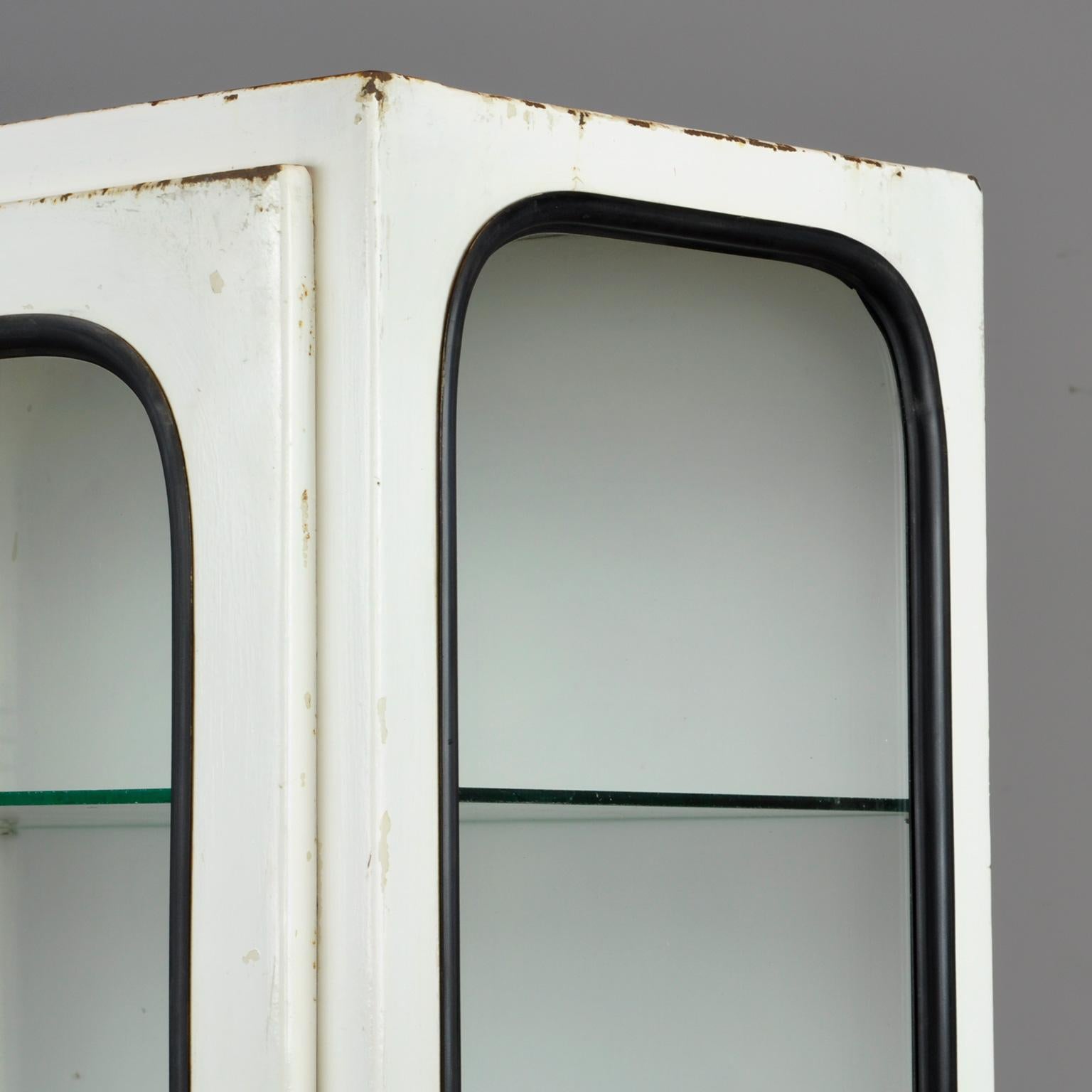 Vintage Medical Cabinet with Five Glass Shelves, 1975 2