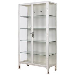Vintage Medical Display Cabinet, 1950s