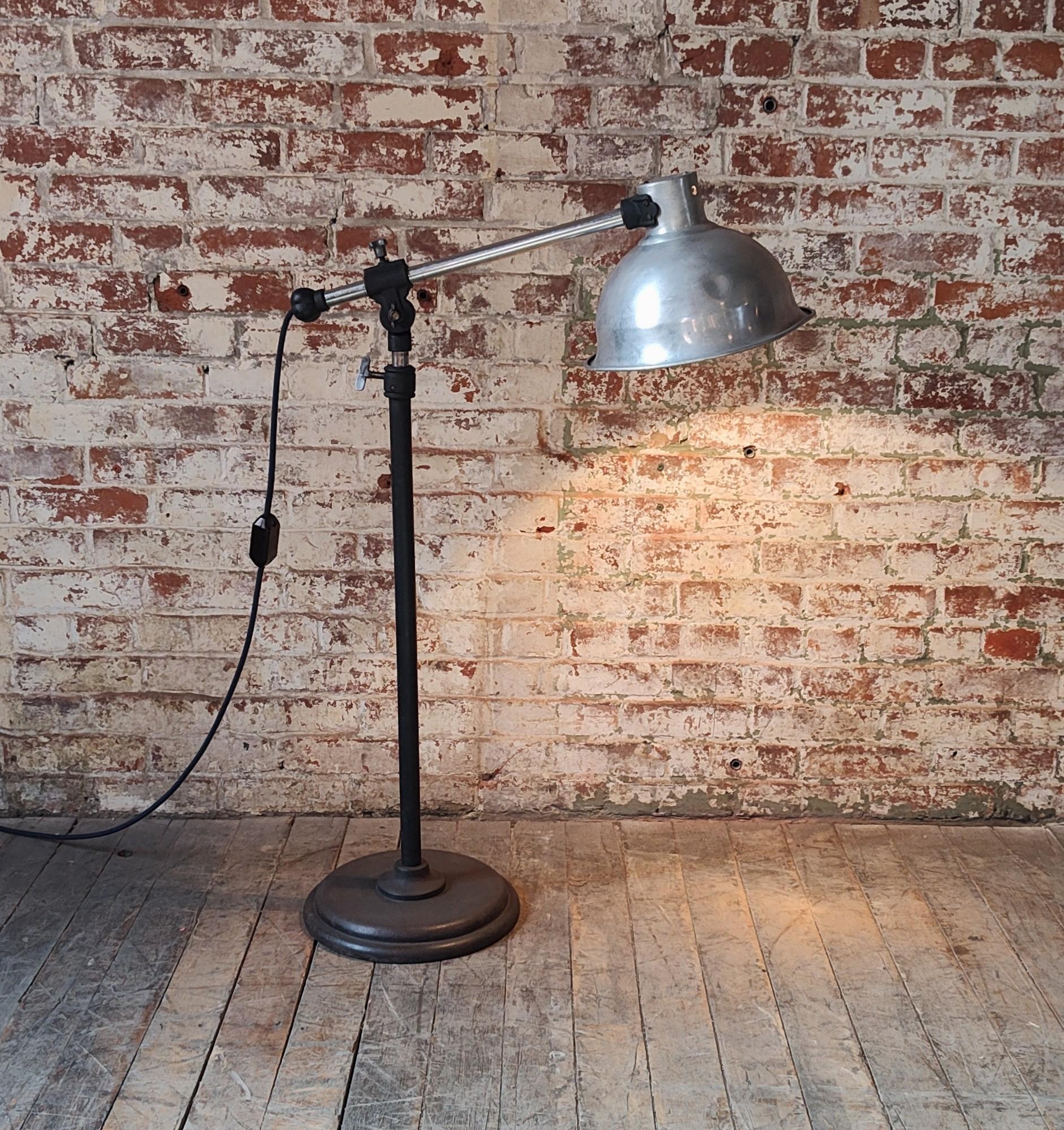 American Vintage Medical Floor Lamp For Sale