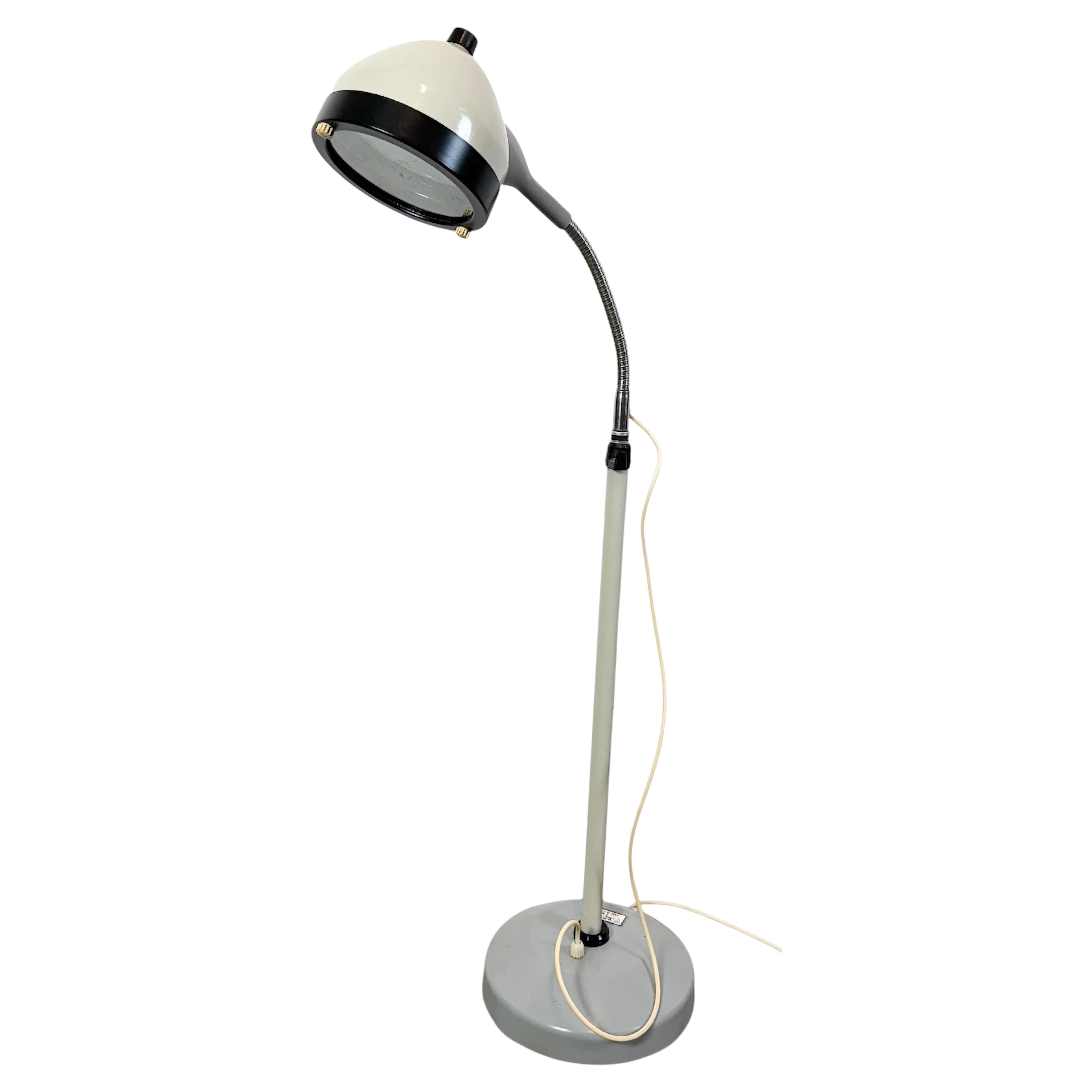 Vintage Medical Gooseneck Floor Lamp from Famed, 1970s
