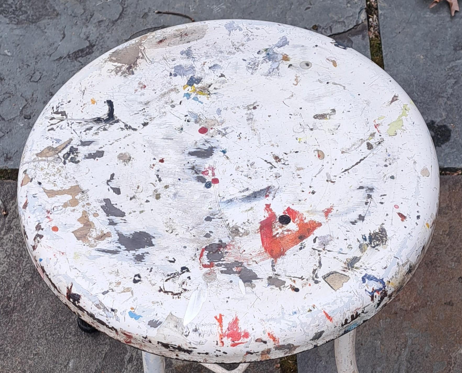 Unknown Vintage Medical Stool used by Art Dept. For Sale