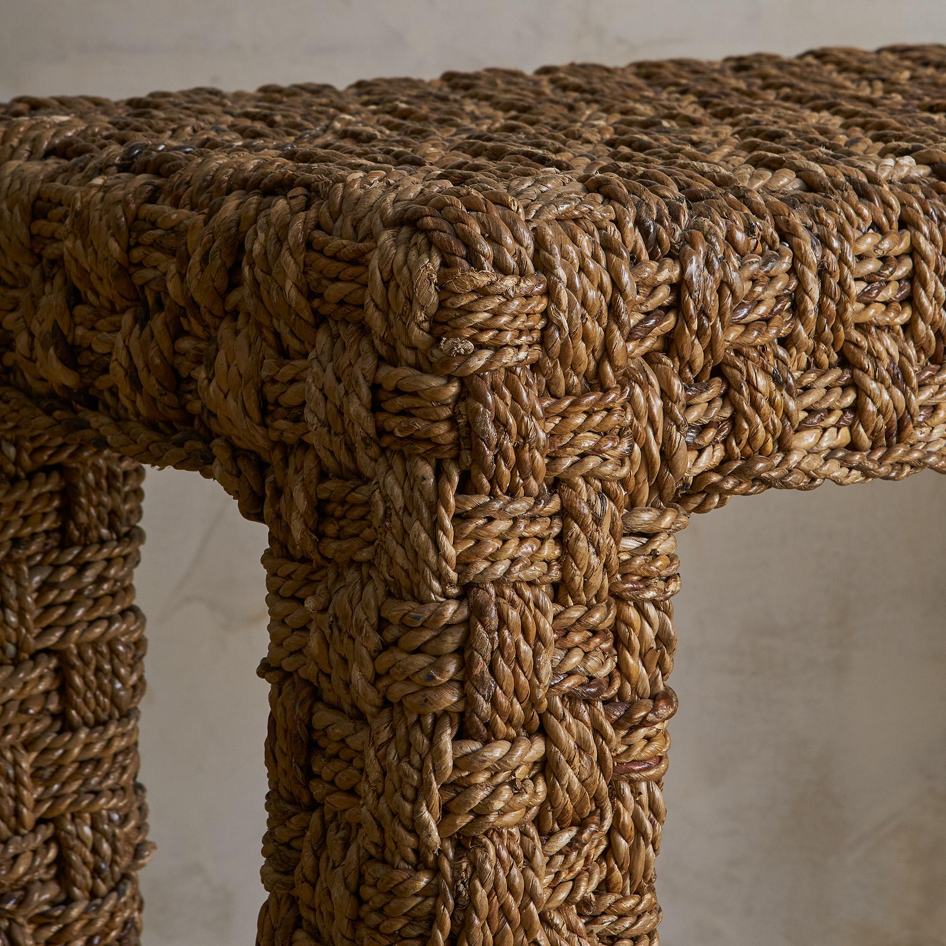 mediterranean console table