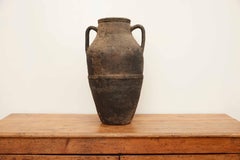 Vintage Medium Black Olive Pot