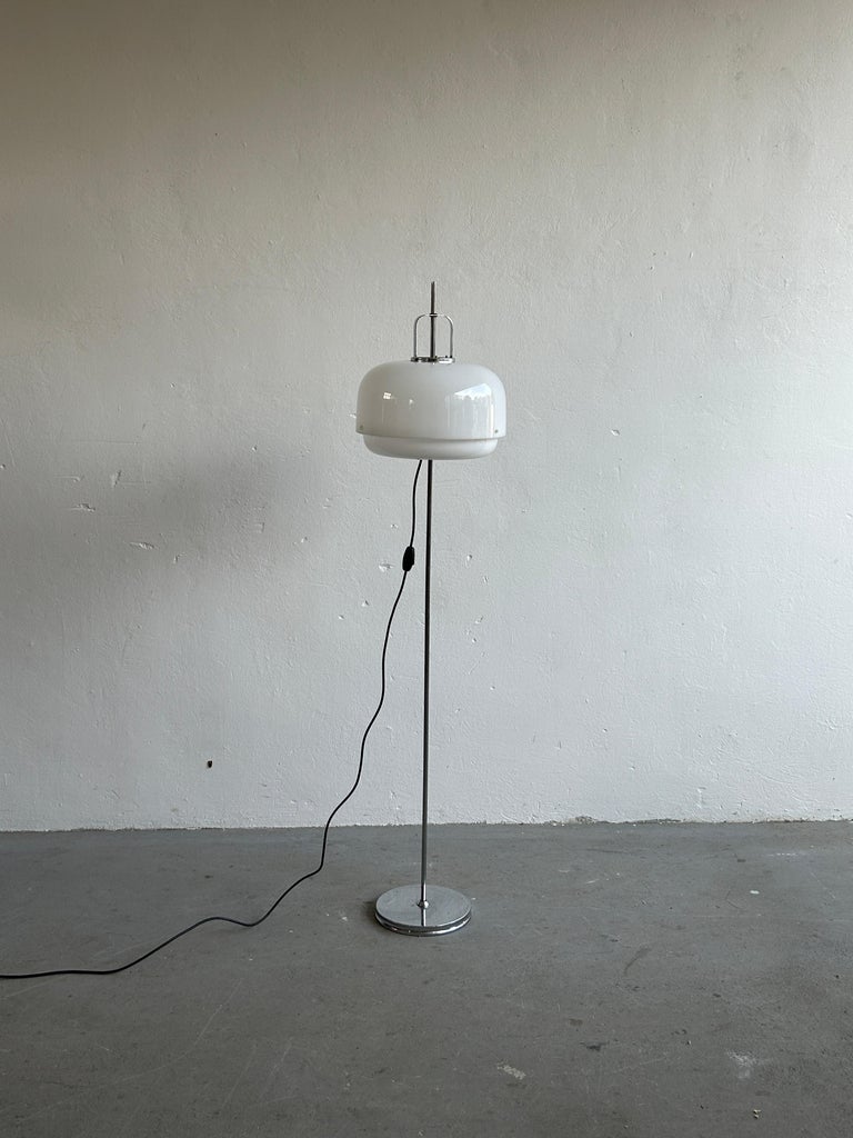 Lampe Murale Guzzini Makio Hasuike - Années 70 Transparente - Design Italien Vintage