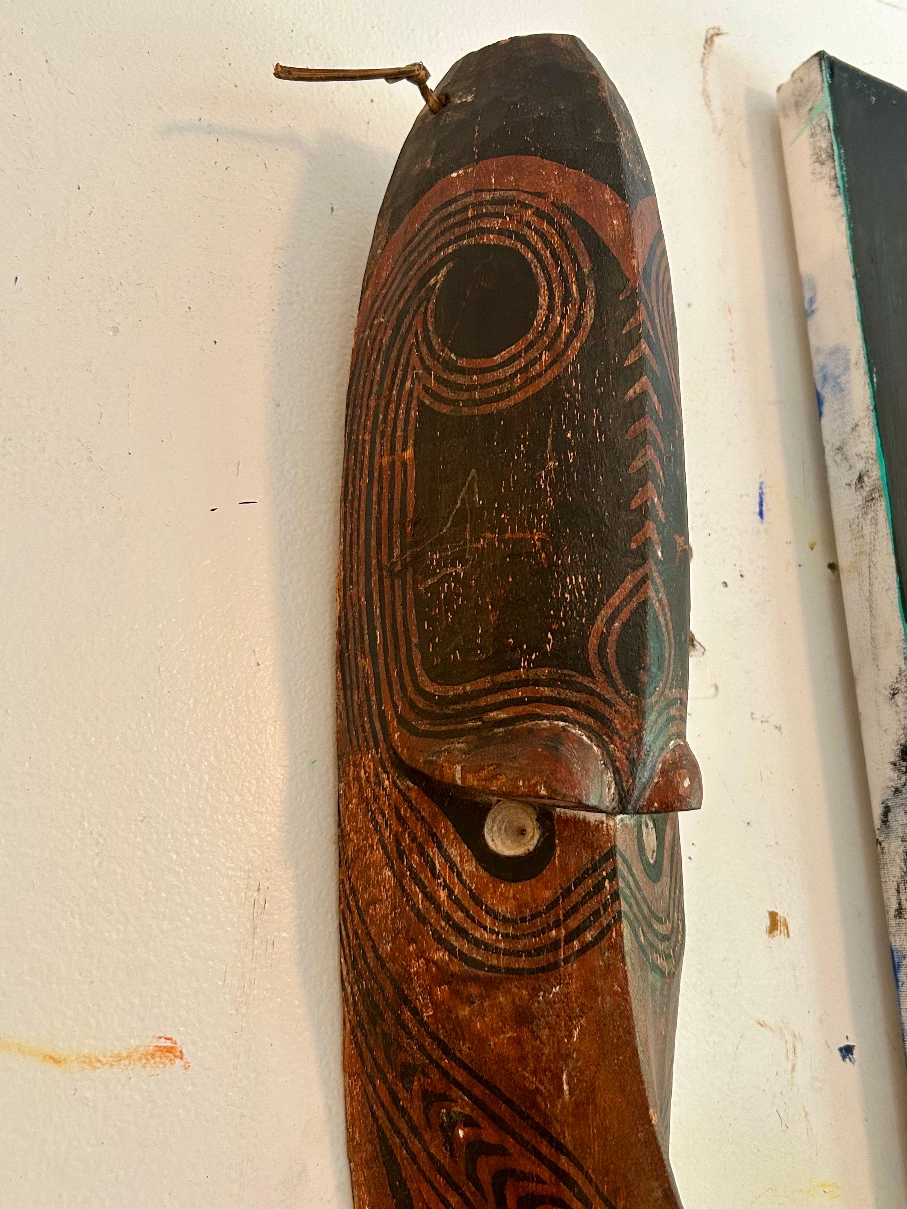 Vintage Mei Maske Oceanic Arts im Angebot 4