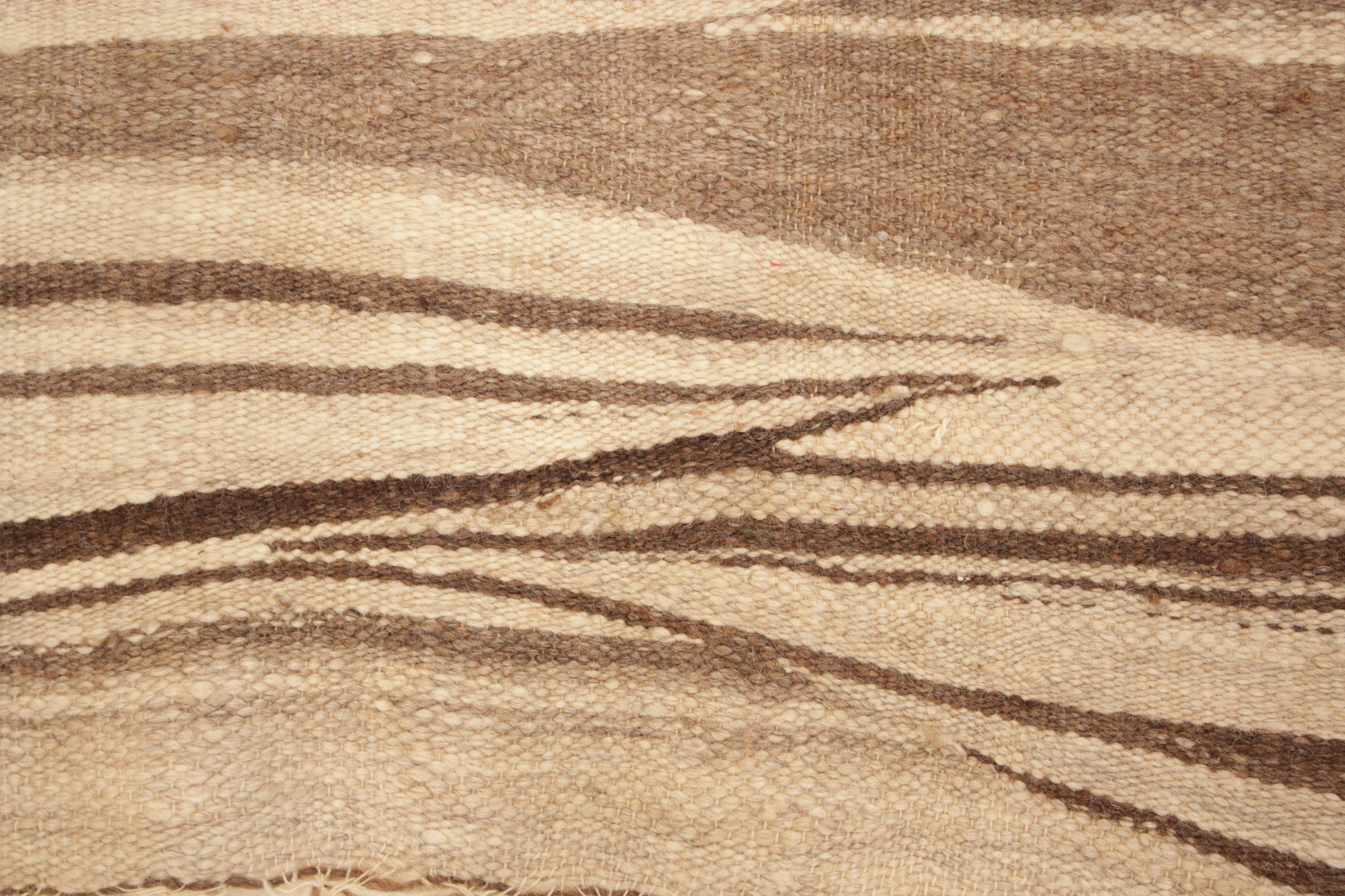 Moroccan Tapis berbère vintage Mejjat Haik Kilim tissé à plat en vente