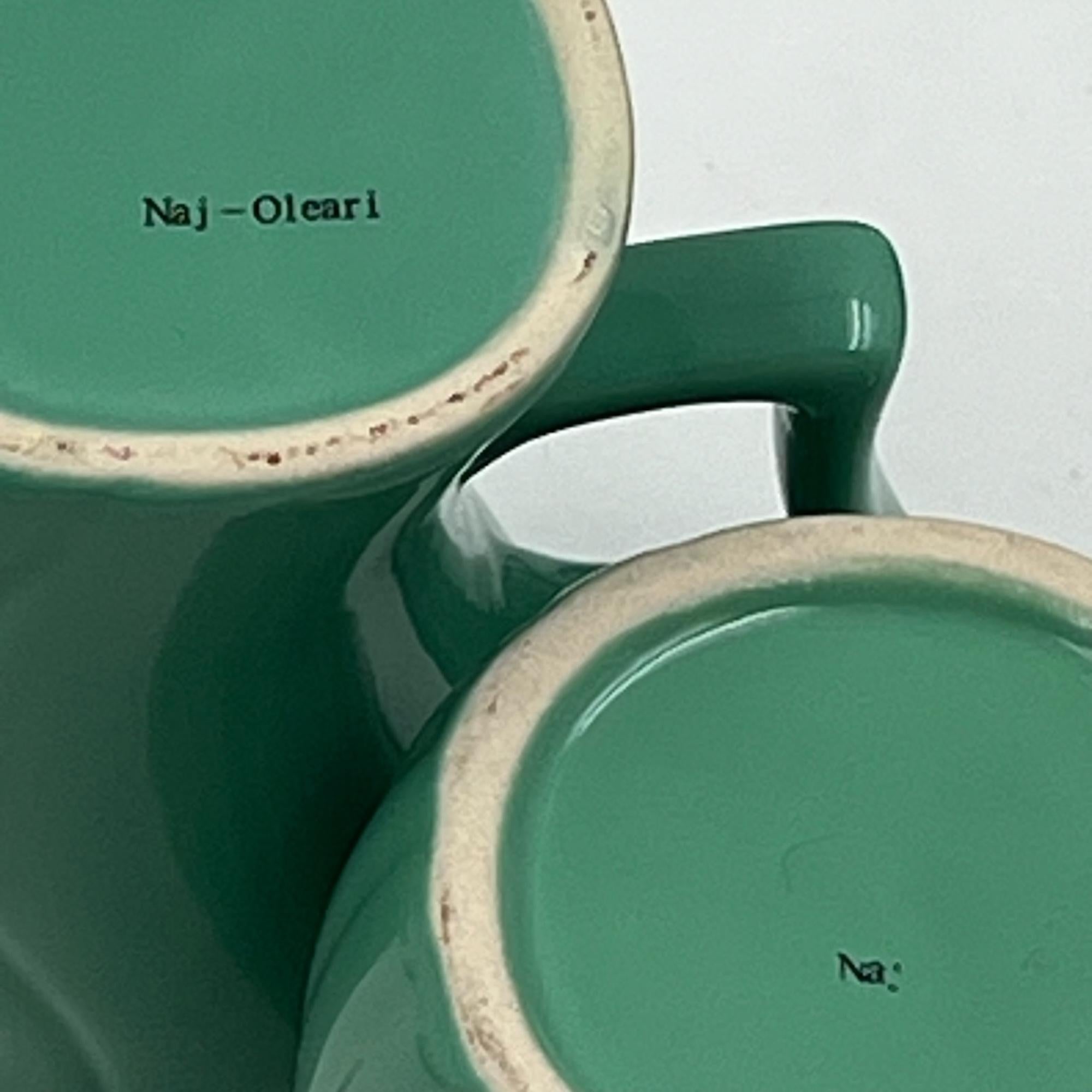 Vintage Memphis Naj Oleari Ceramic Tea Set by Massimo Iosa Ghini - 1980s For Sale 4