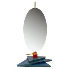 Vintage Memphis Style table Mirror - 1980s