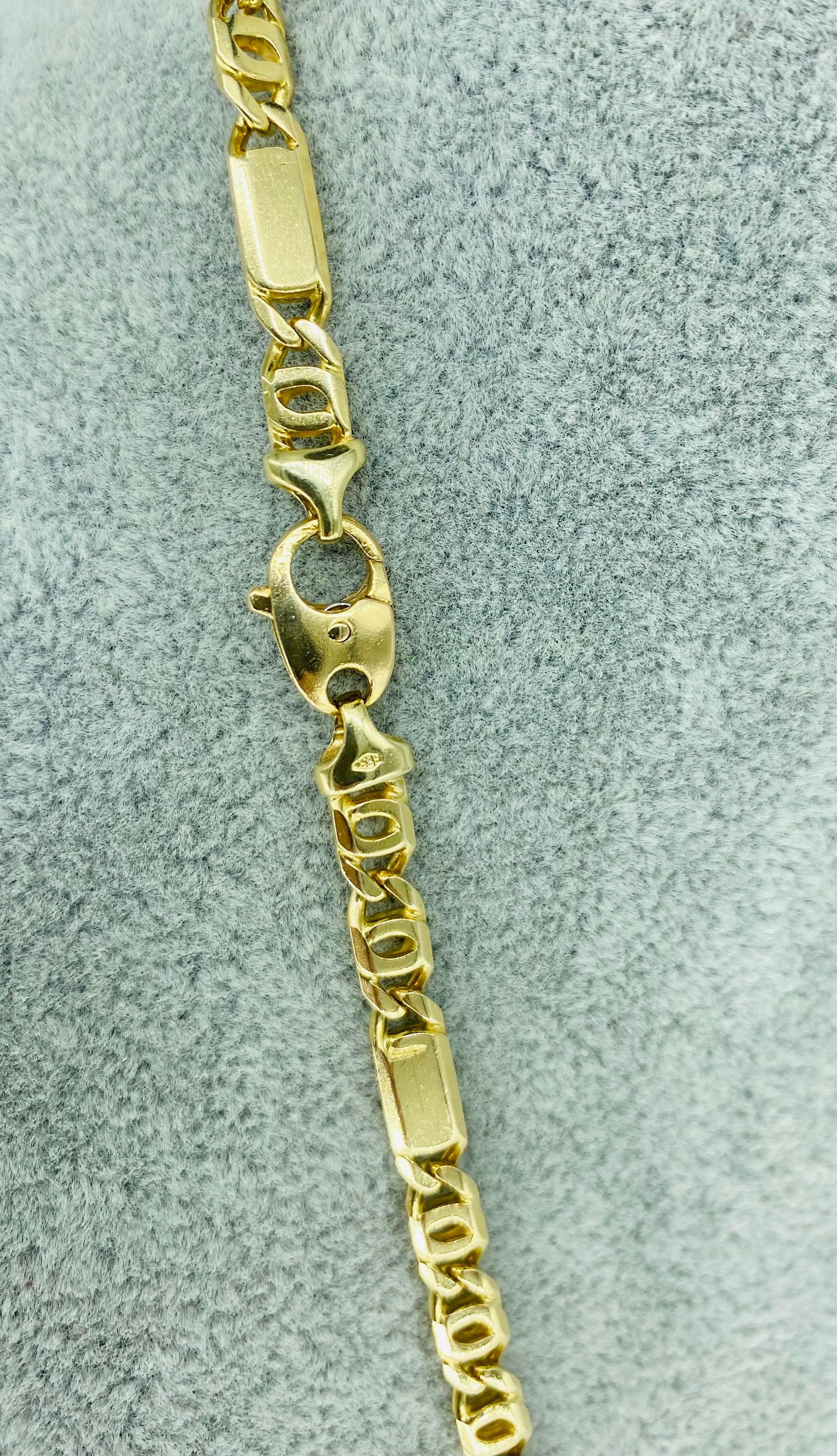 mens vintage gold chain