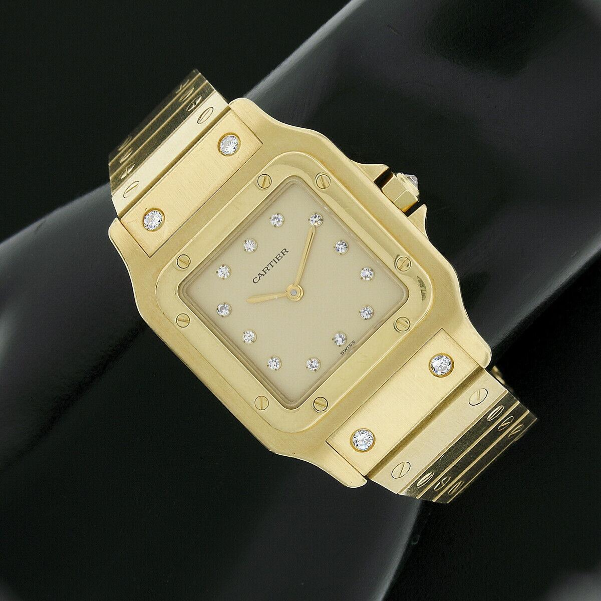 Hier haben wir eine sehr schicke und kühn aussehende Vintage Cartier 