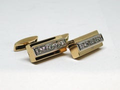 Vintage Men’s Diamond Cufflinks