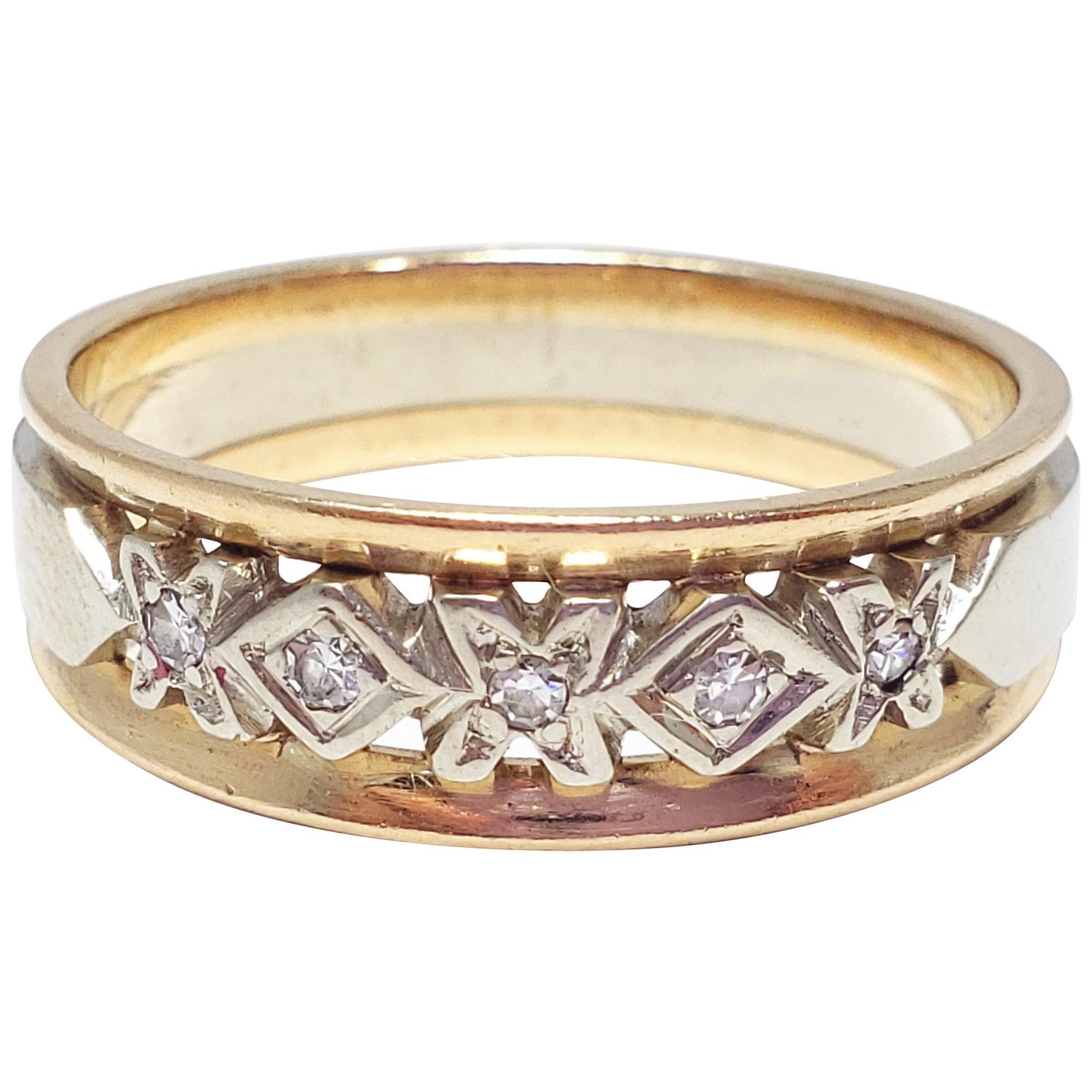 Vintage Mens Wedding Ring