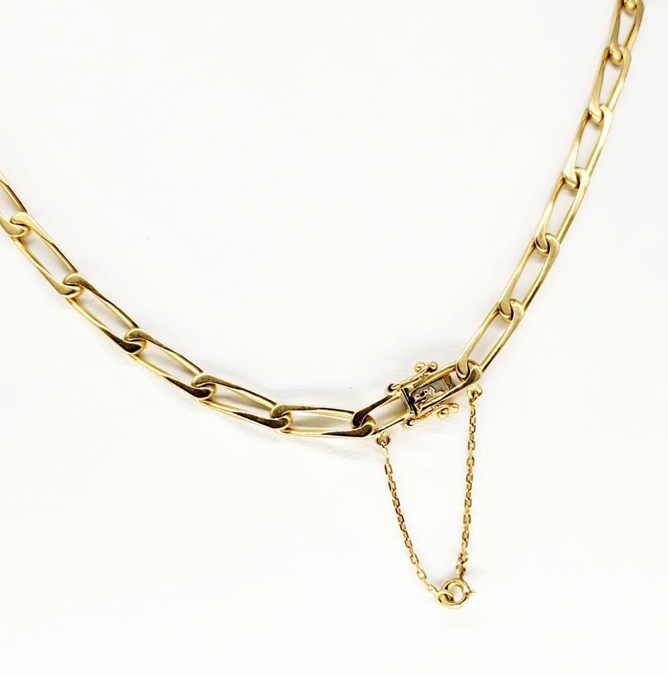 vintage mens gold chain
