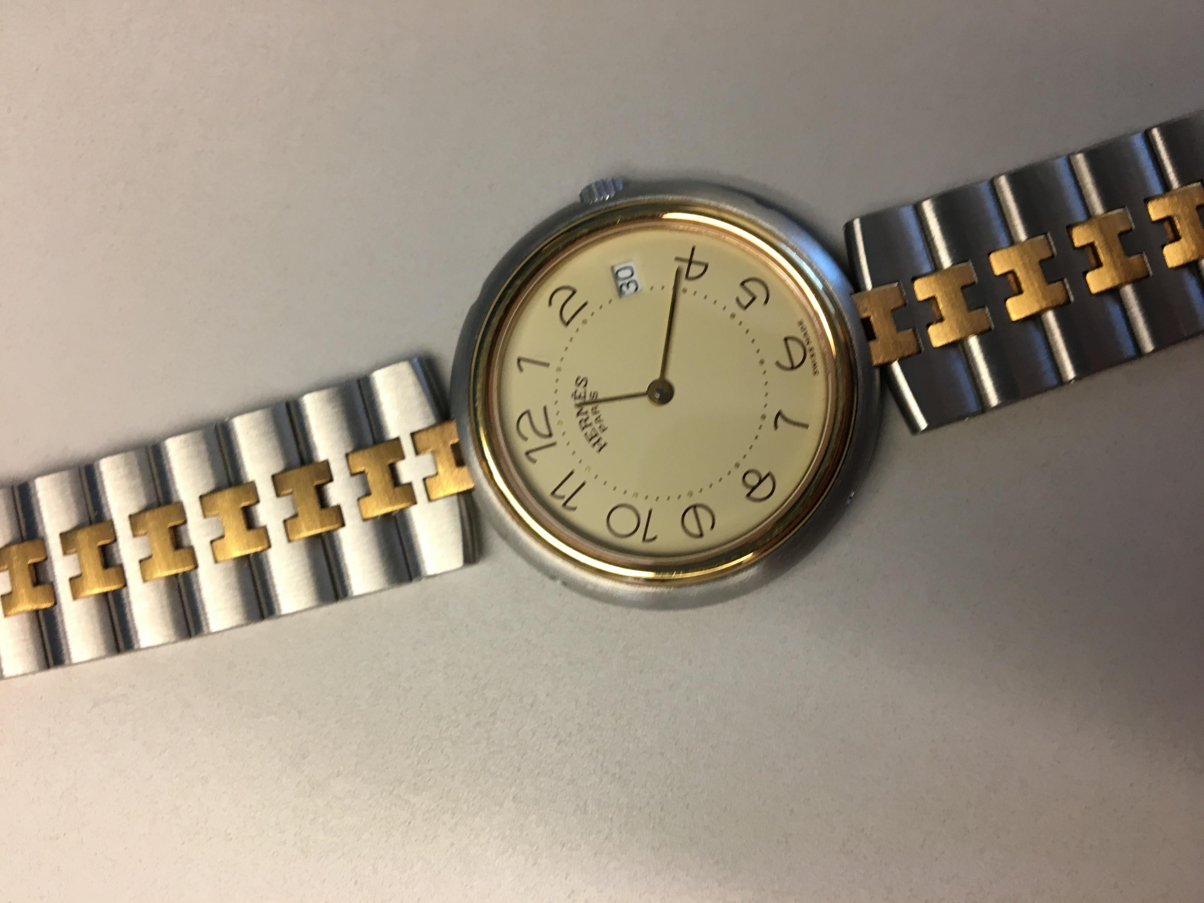 hermes vintage watch