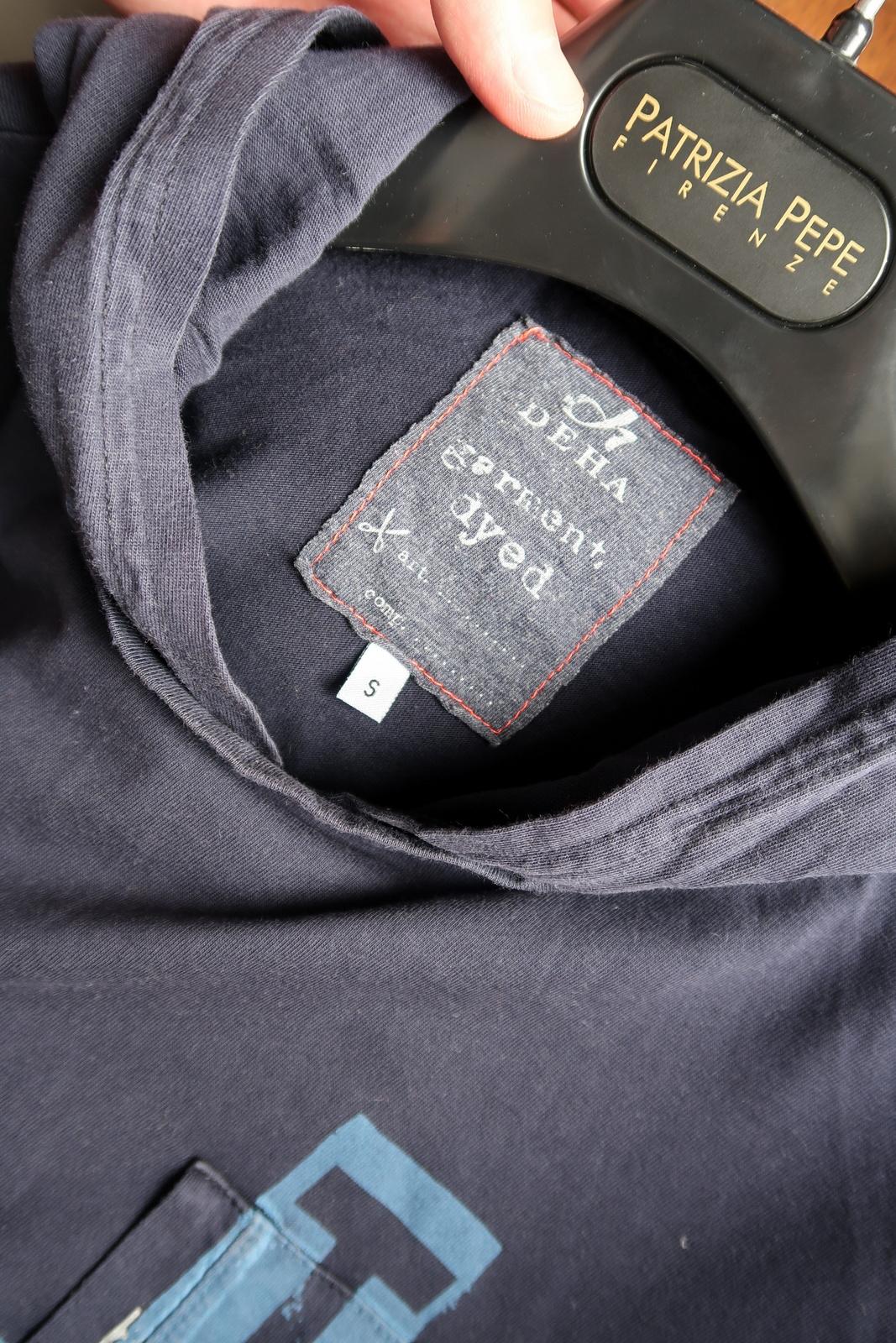 Cotone Felpa con cappuccio vintage da uomo di DEHA, Collection'S 2007, taglia S, 2C14 in vendita