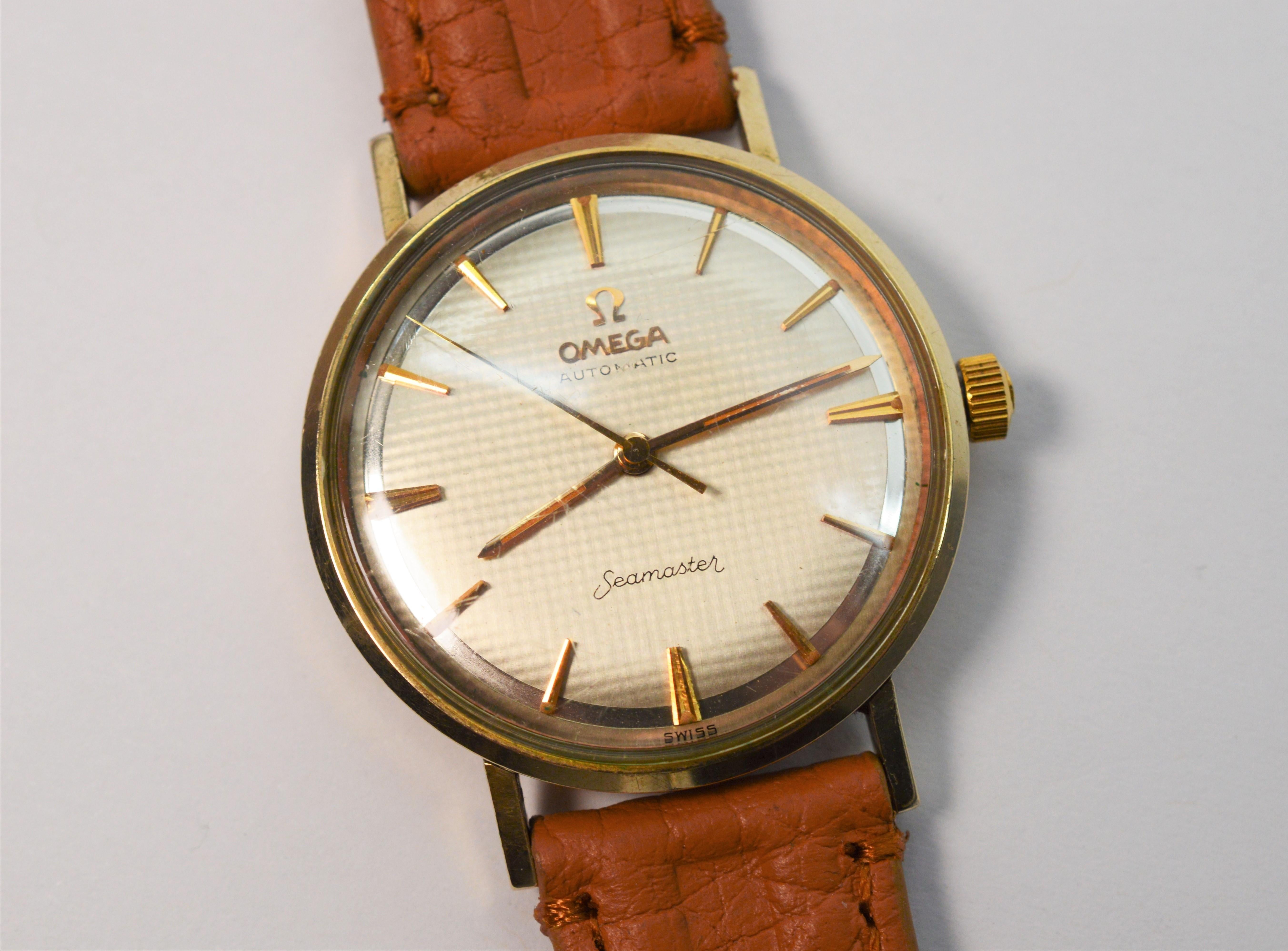Vintage Men's Omega Seamaster Automatic Wristwatch   9