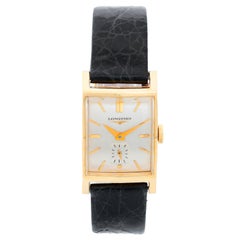 Vintage Men's or Ladies Longines 14 Karat Yellow Gold Watch
