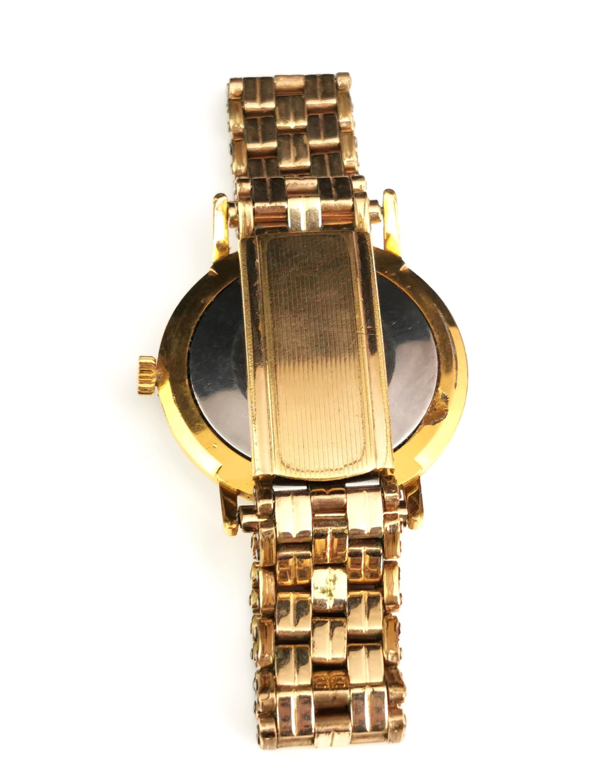 Vintage Mens Poljot wristwatch, rolled gold, C1960s  4