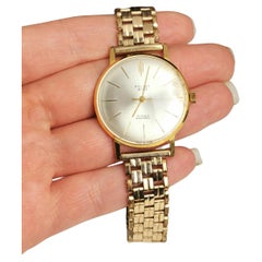 Vintage Mens Poljot wristwatch, rolled gold, C1960s 