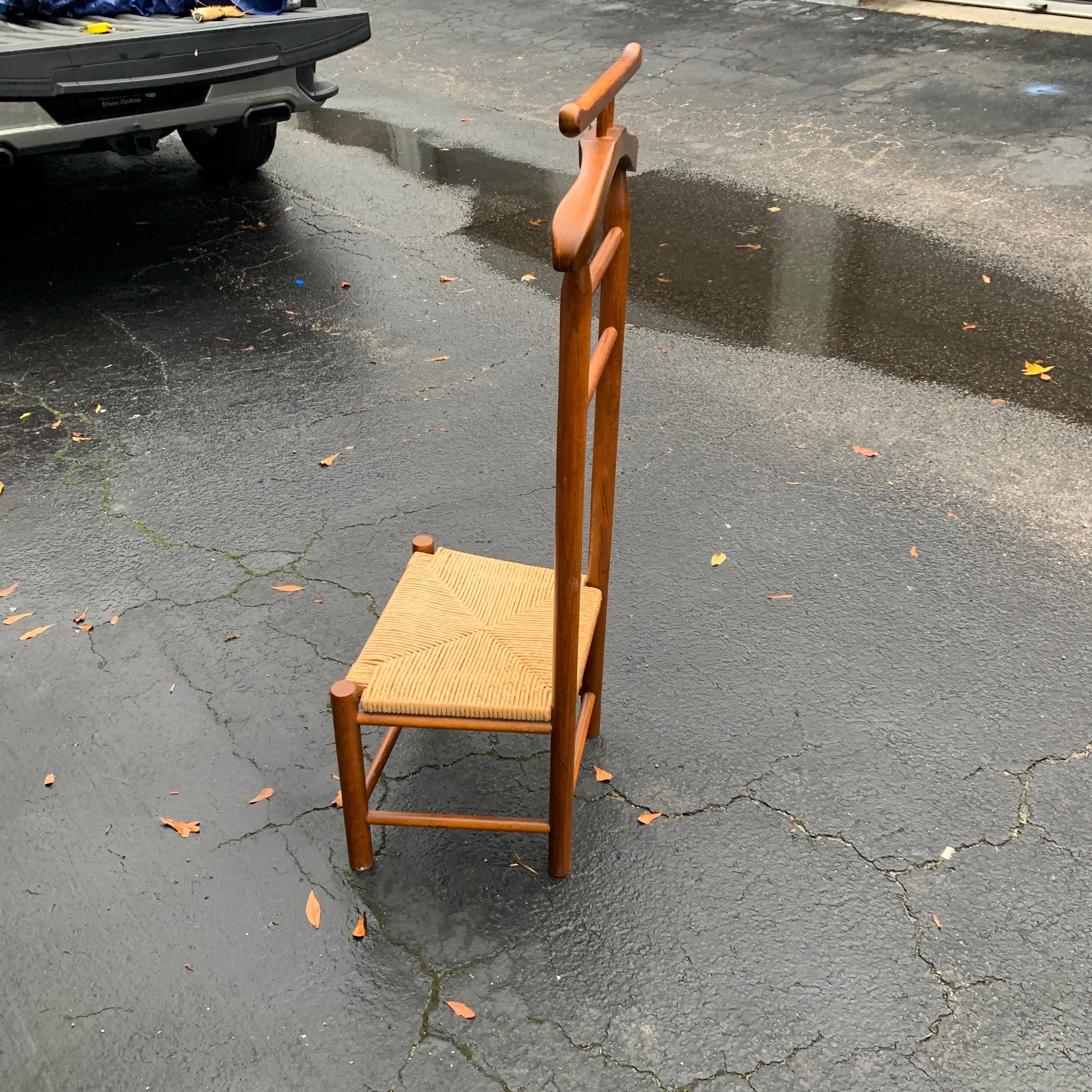 antique valet chair