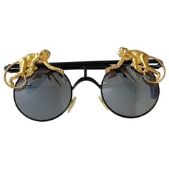 Occhiali da sole vintage MERCURA NYC Flying Monkeys Novelty Unisex Aviator
