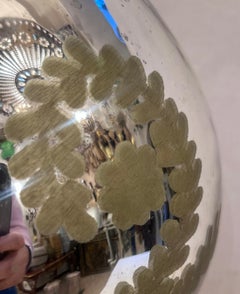 Vintage Mercury Glass Lamp