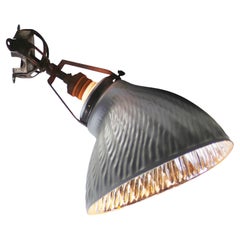Vintage Mercury Mirror Glass Brass Sconce Wall Lamp