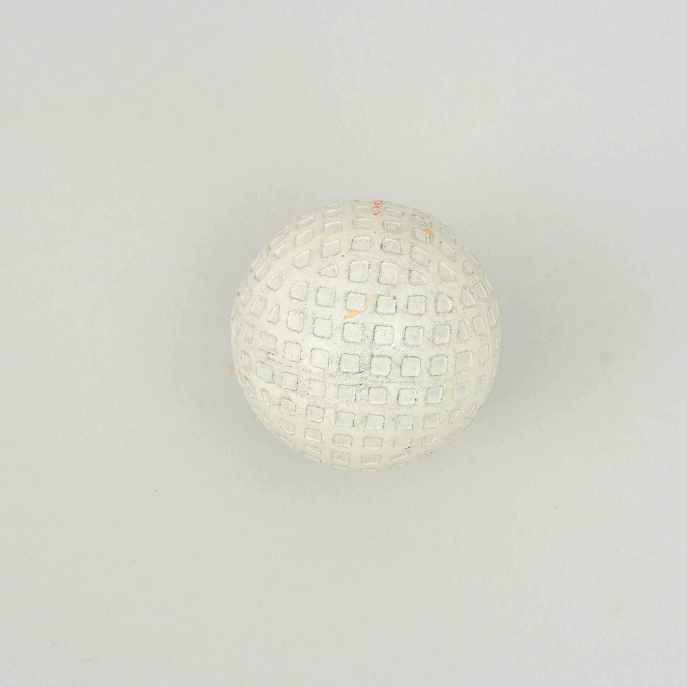 Mid-20th Century Vintage Mesh Pattern, Nimble Golf Ball, by Spalding