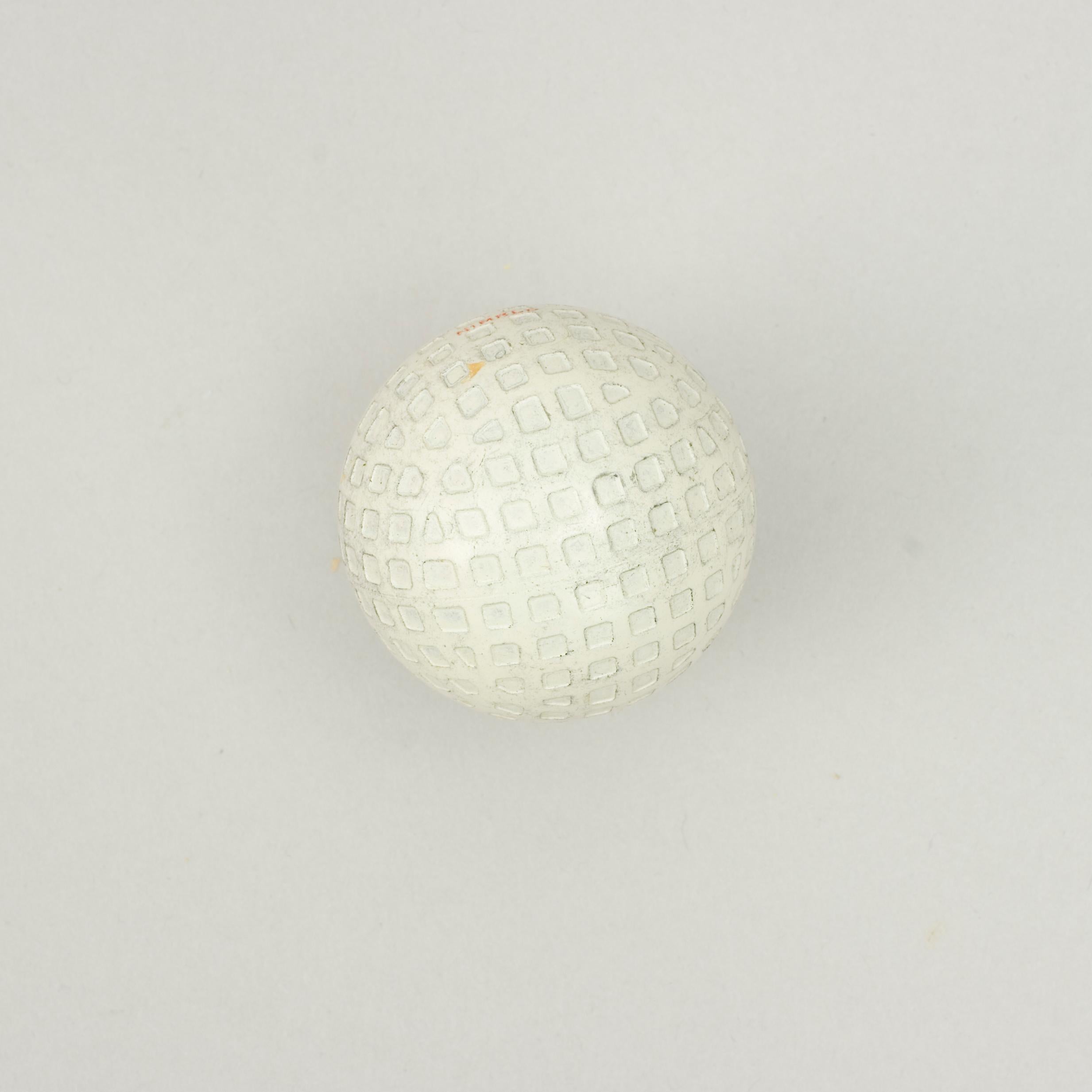 Rubber Vintage Mesh Pattern, Nimble Golf Ball, by Spalding