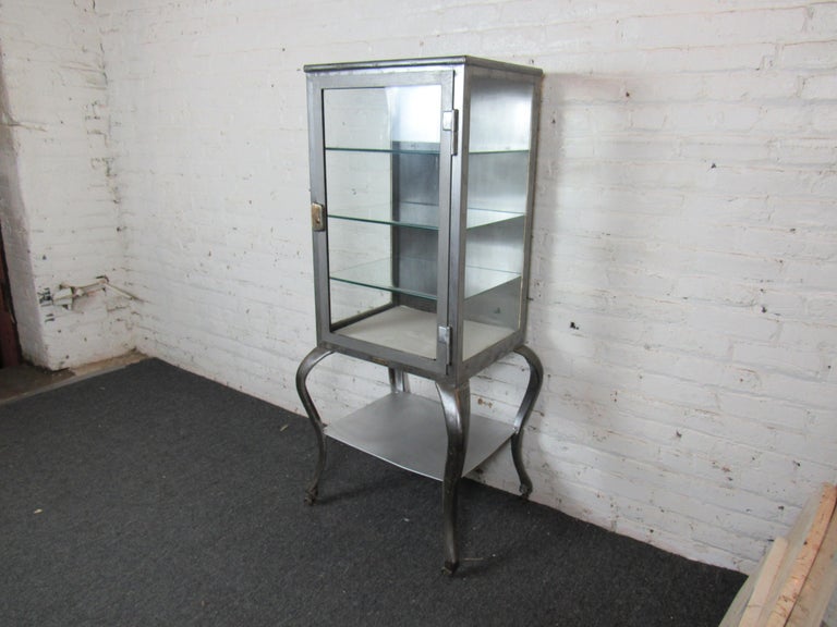 Vintage Metal Apothecary For Sale at 1stDibs