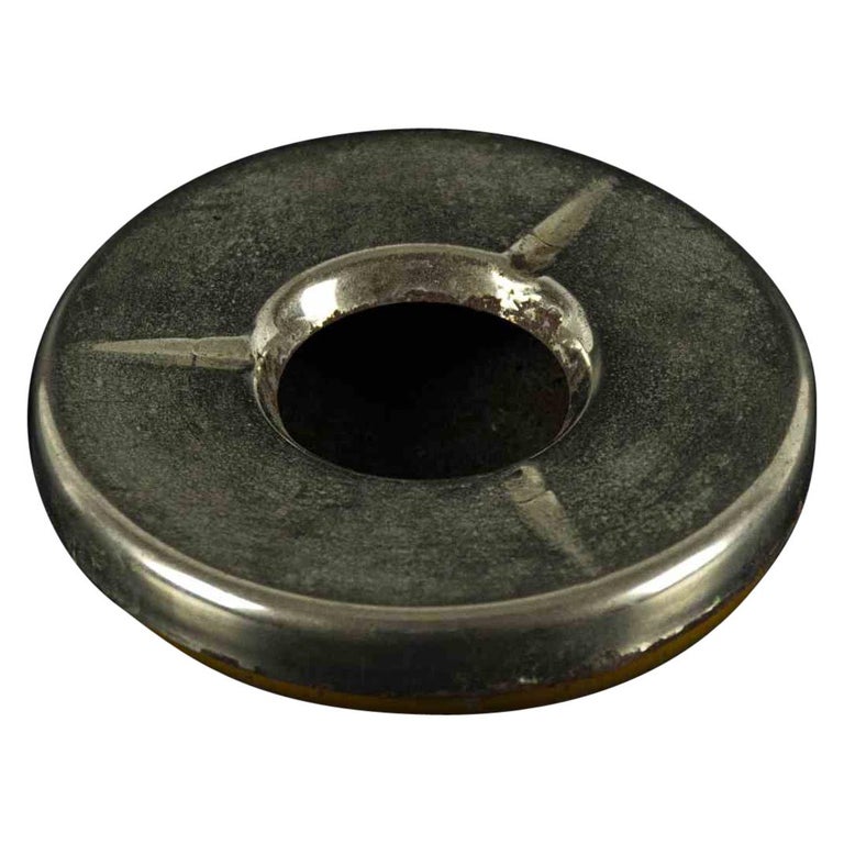 Vintage Metal Ashtray, 1970s at 1stDibs vintage metal ashtrays, old
