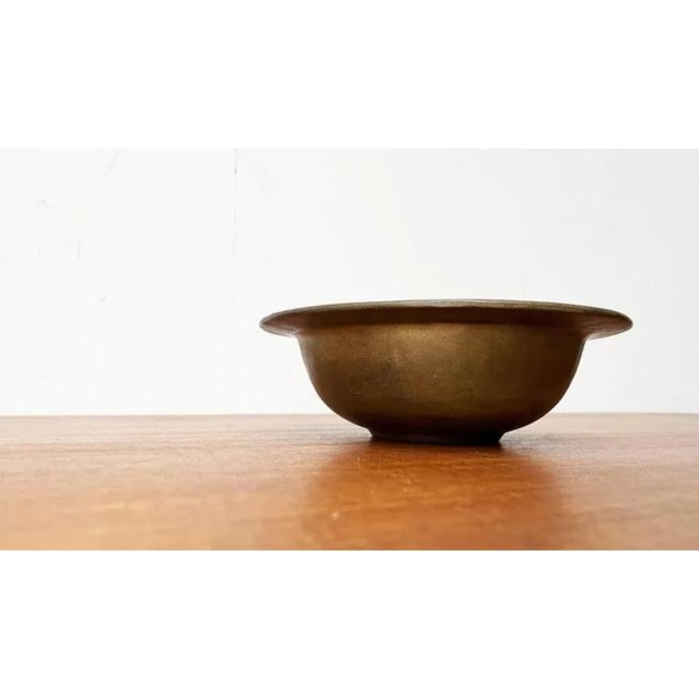 Vintage Metal Bowl from Scandia Present, 1970s For Sale 6