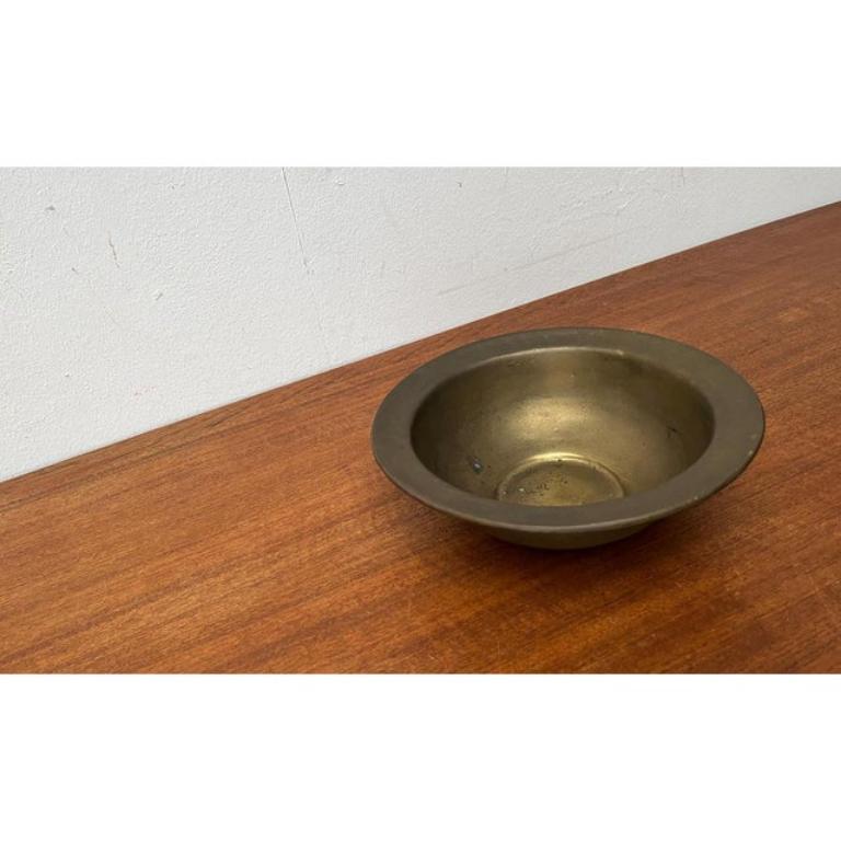 Vintage Metal Bowl from Scandia Present, 1970s For Sale 1