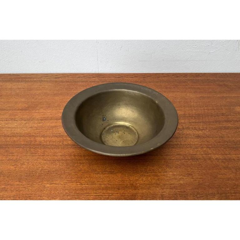 Vintage Metal Bowl from Scandia Present, 1970s For Sale 2