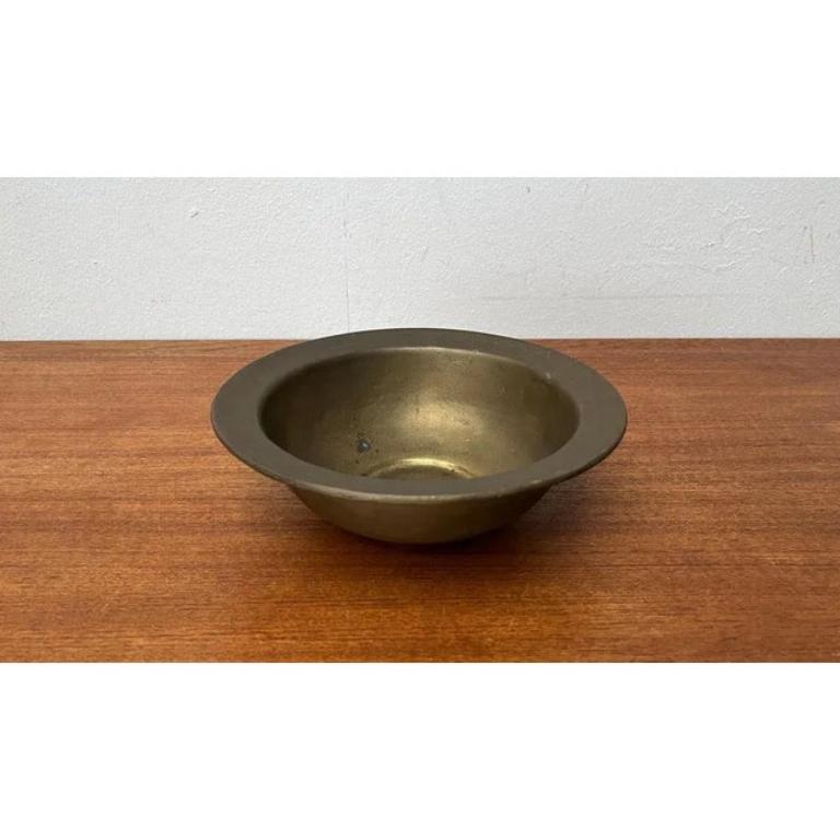 Vintage Metal Bowl from Scandia Present, 1970s For Sale 3