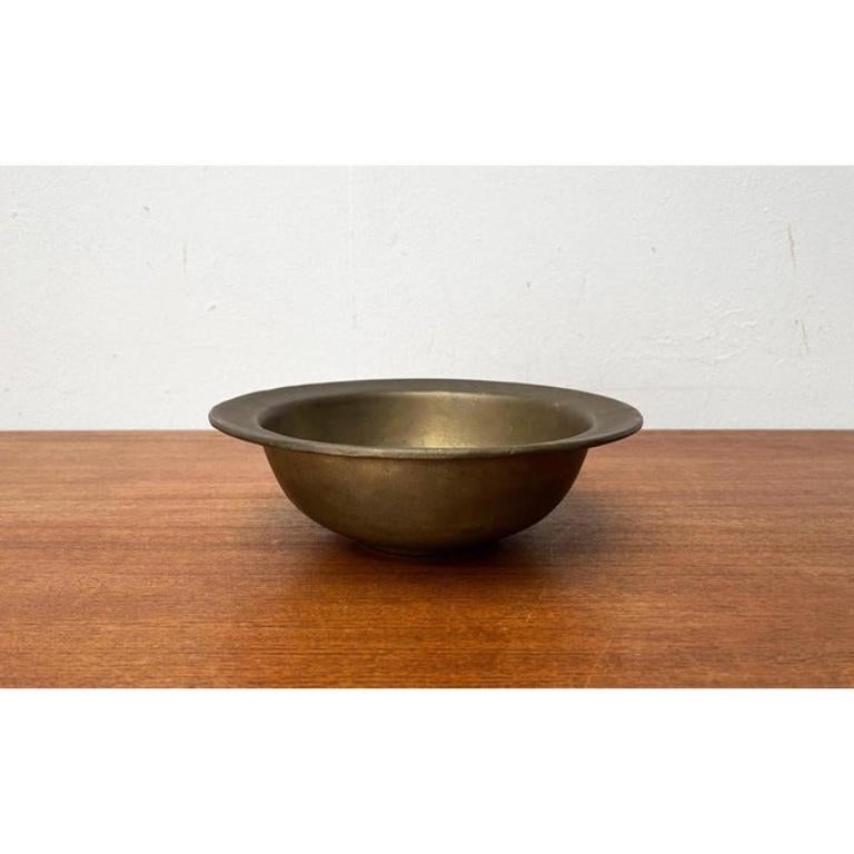 Vintage Metal Bowl from Scandia Present, 1970s For Sale 4