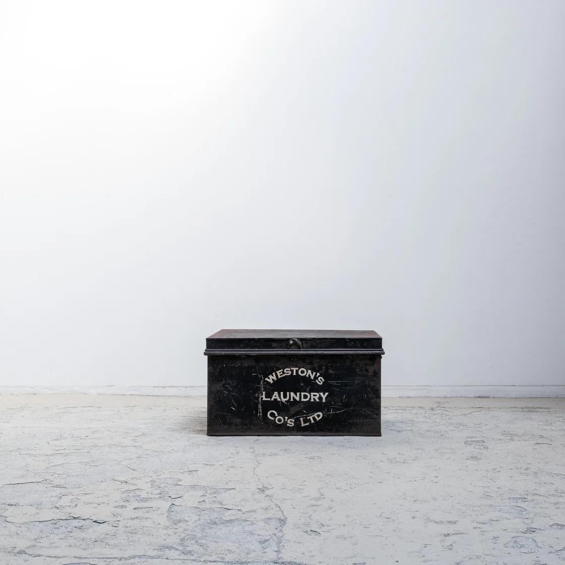 Metal Storage British Box, England, 1930s For Sale 2