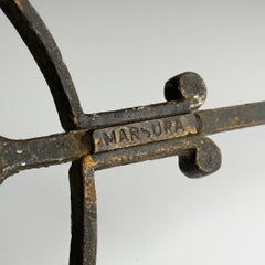 Vintage metal Brutalist wall decor by Salvino Marsura, Italy 1960s