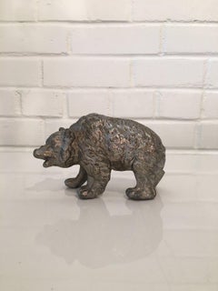 Vintage Metal California Bear