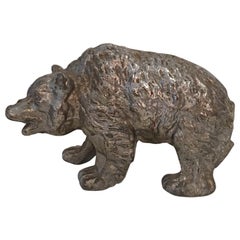 Vintage Metal California Bear